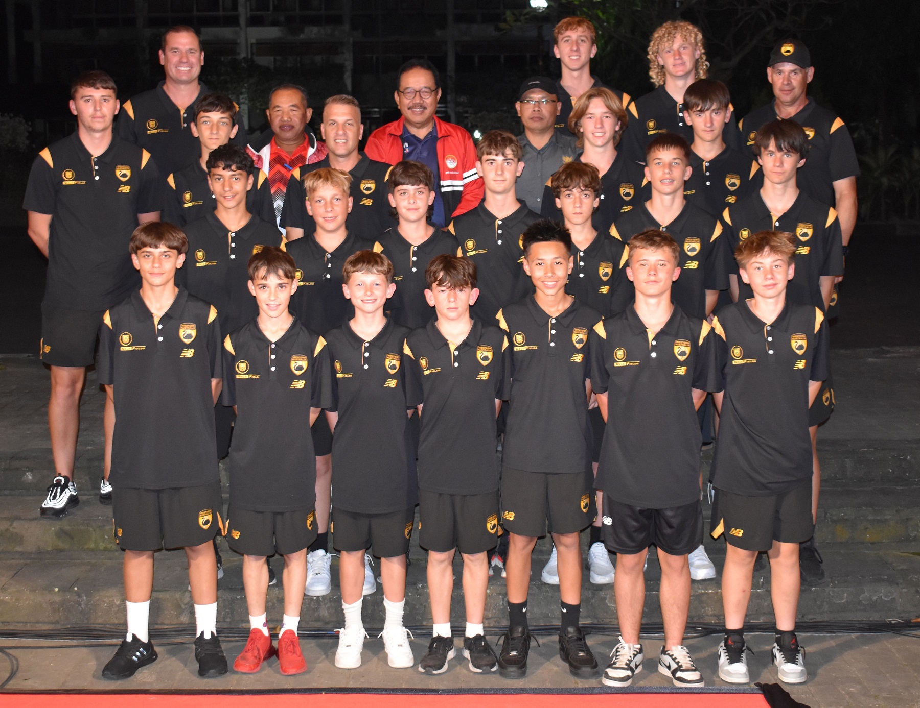 Bali Vice Governor hosts Gold Fields Boys U15s Football West