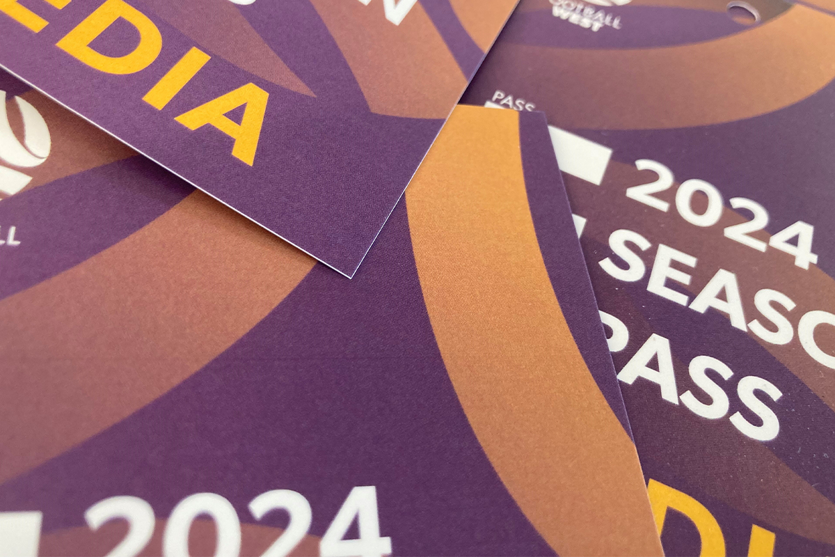 2024 media pass applications Football West