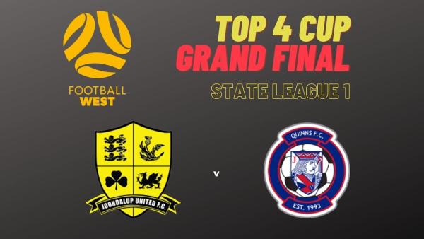 State League 1 - 2021 Top 4 Cup Grand Final - Joondalup United FC v Quinns FC