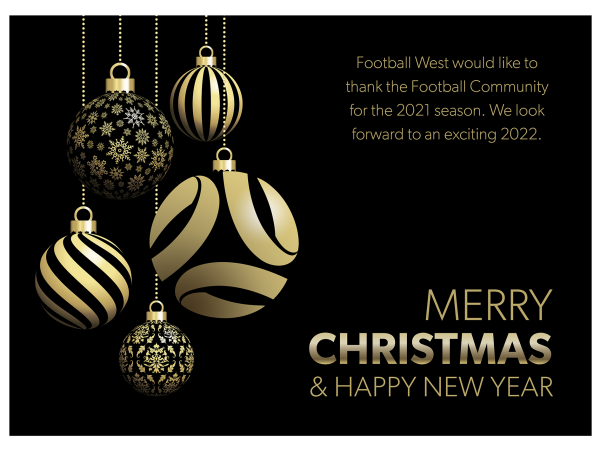 Football West office closed for holidays